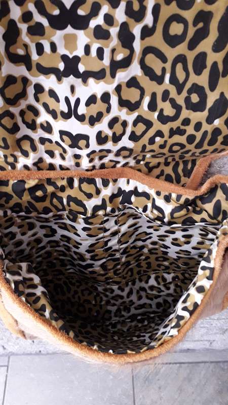 Eland hide Satchel style Shoulder Bag